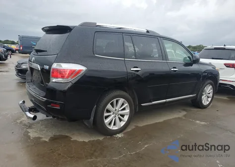 2012 Toyota Highlander Hybrid Limited z USA, uszkodzony, nr VIN JTEDC3EH2C2006833